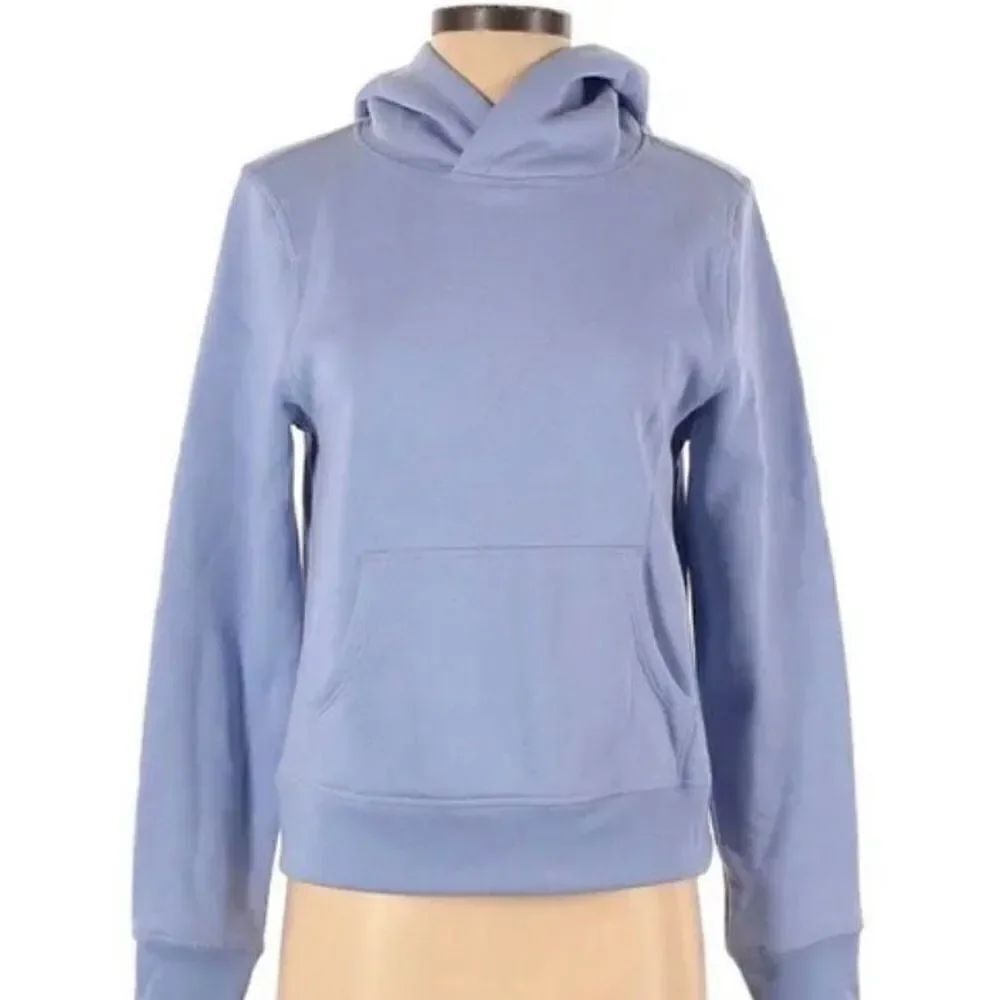 IDEOLOGY - L Sz XXL Off Duty Fleece Pullover Hoodie in Passion Blue Comfy & NWT!